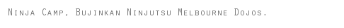 Ninja Camp, Bujinkan Ninjutsu Melbourne Dojos.